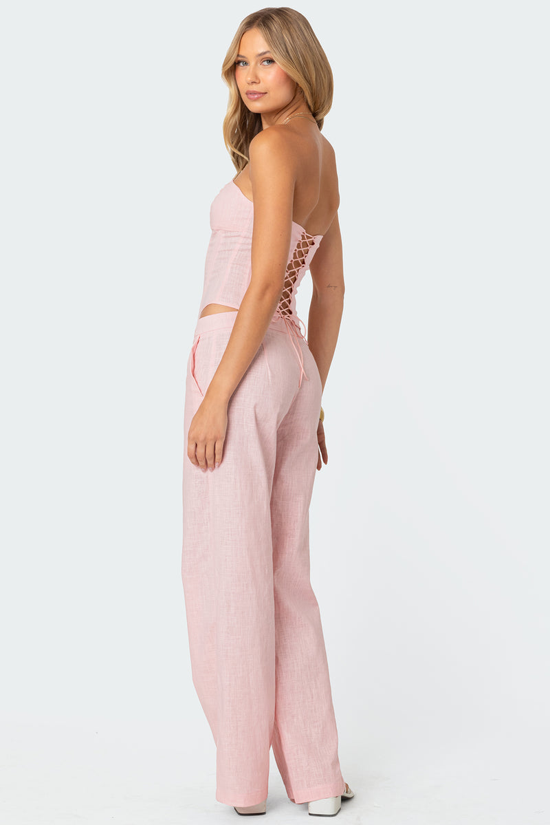 Arya Linen Look Pants