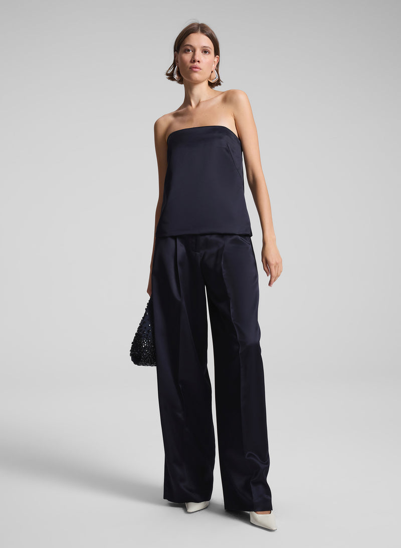 Ryder Satin Wide Leg Pant