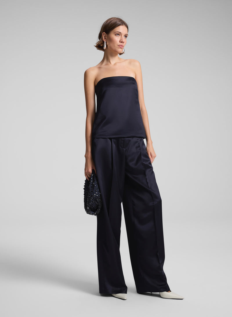 Ryder Satin Wide Leg Pant