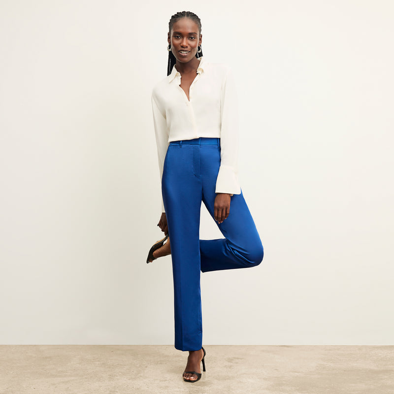 Smith Pant - Everyday Satin :: Sapphire