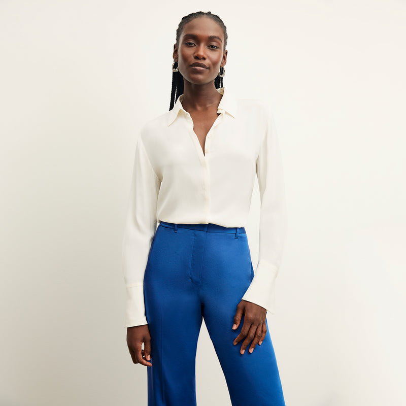 Smith Pant - Everyday Satin :: Sapphire