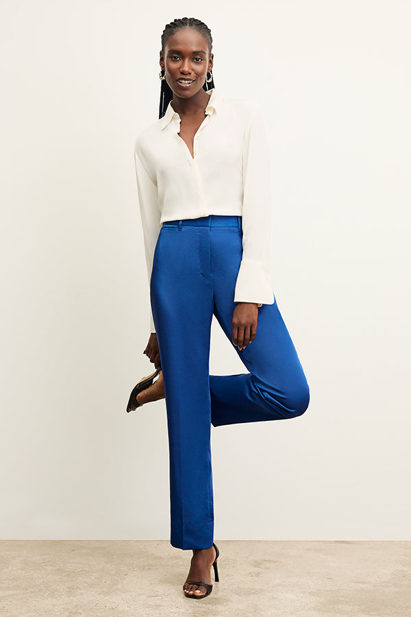 Smith Pant - Everyday Satin :: Sapphire