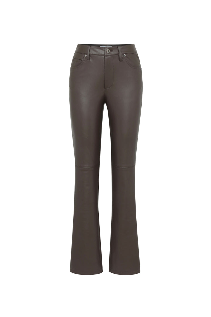 Kai Leather Pant - Espresso