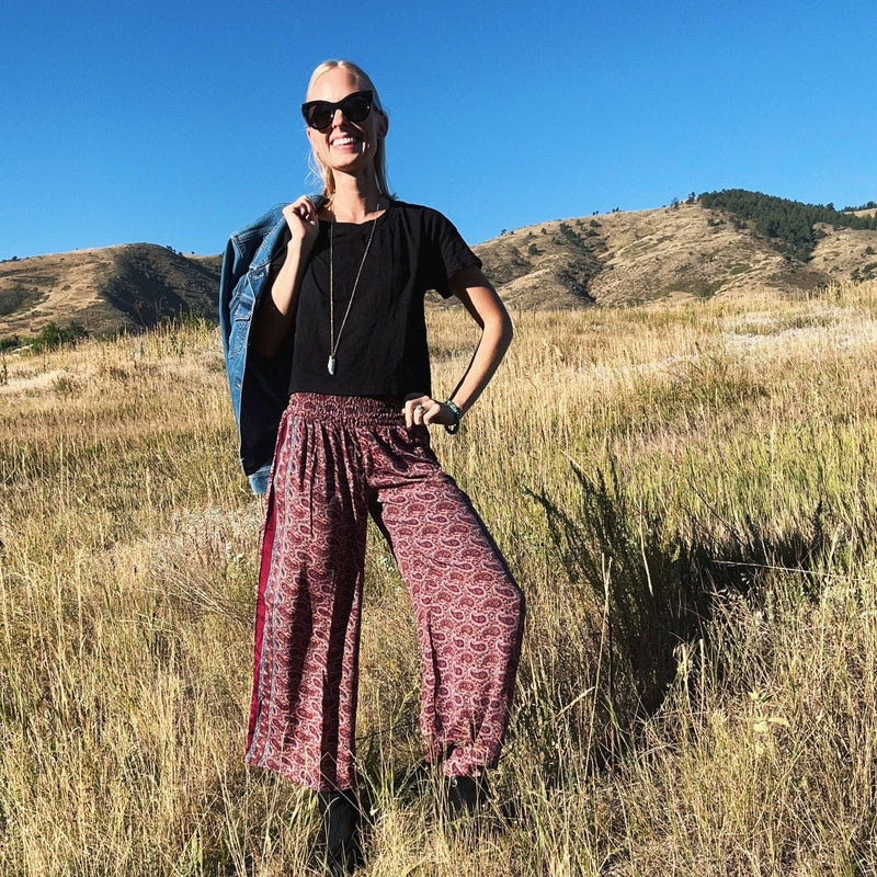 Seconds and Surplus Free Spirit Wide-Leg Palazzo Pant