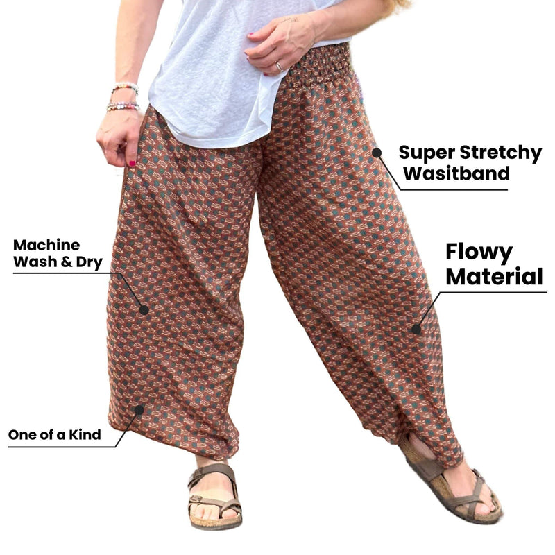 Seconds and Surplus Free Spirit Wide-Leg Palazzo Pant
