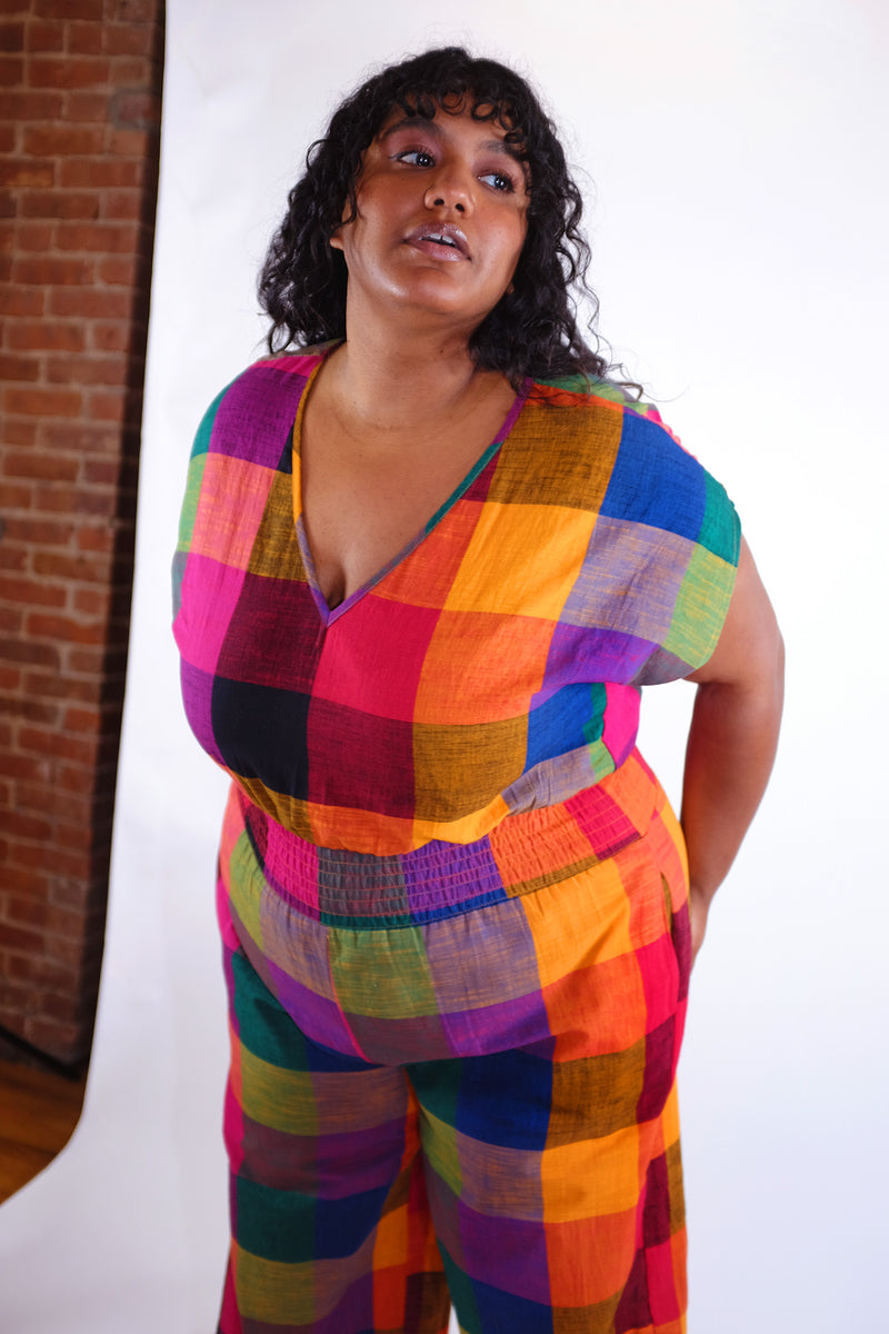 MARIE CINCH JUMPER | MULTI CHEX