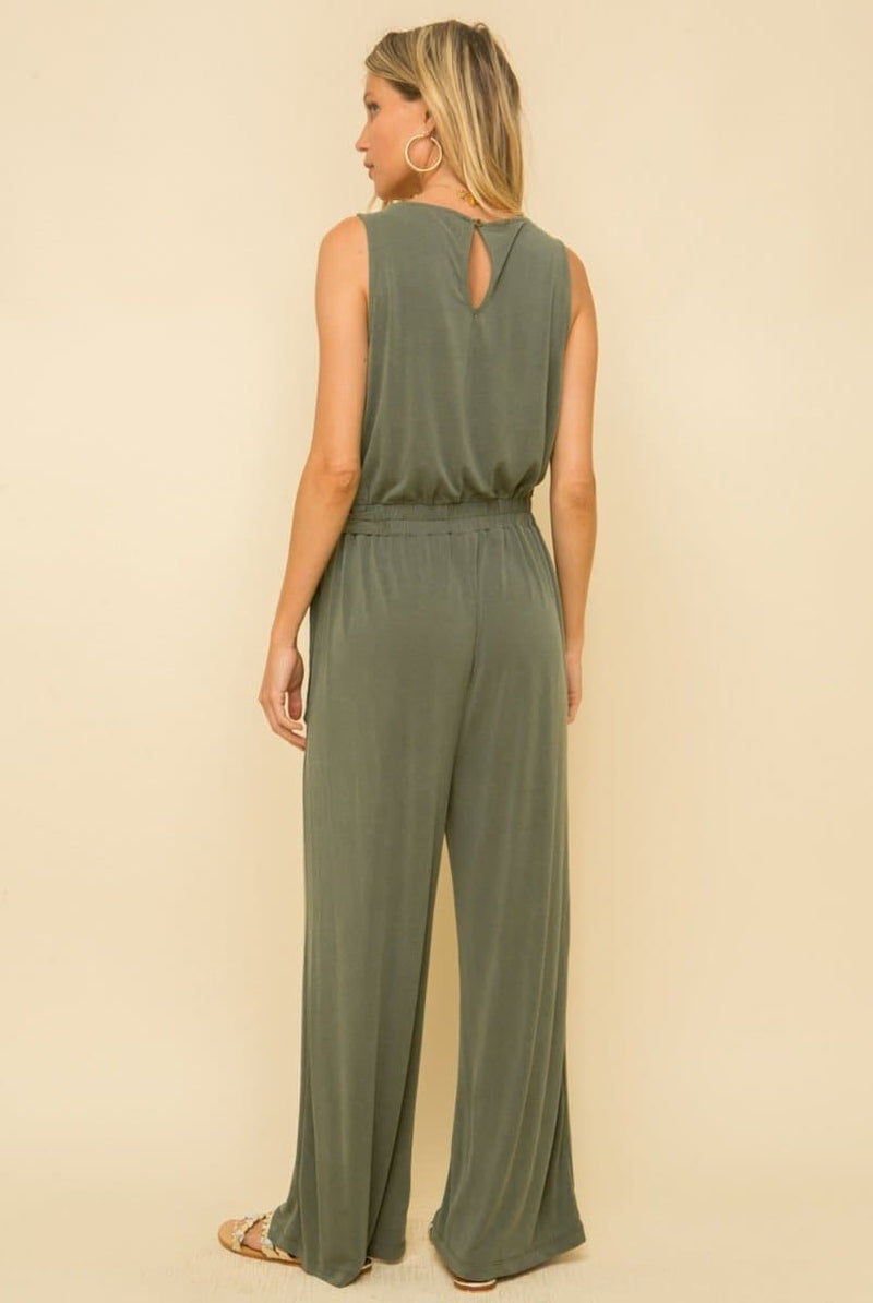 Hem & Thread Cupro Modal Jumpsuit