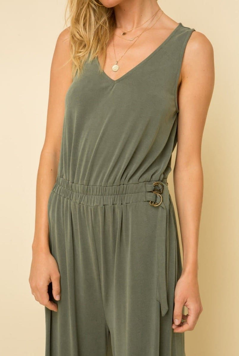 Hem & Thread Cupro Modal Jumpsuit