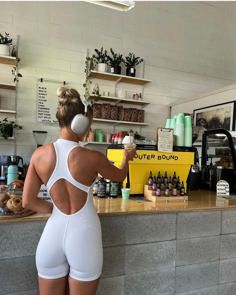 OG HALTER JUMPSUIT - WHITE