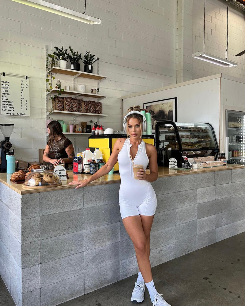 OG HALTER JUMPSUIT - WHITE
