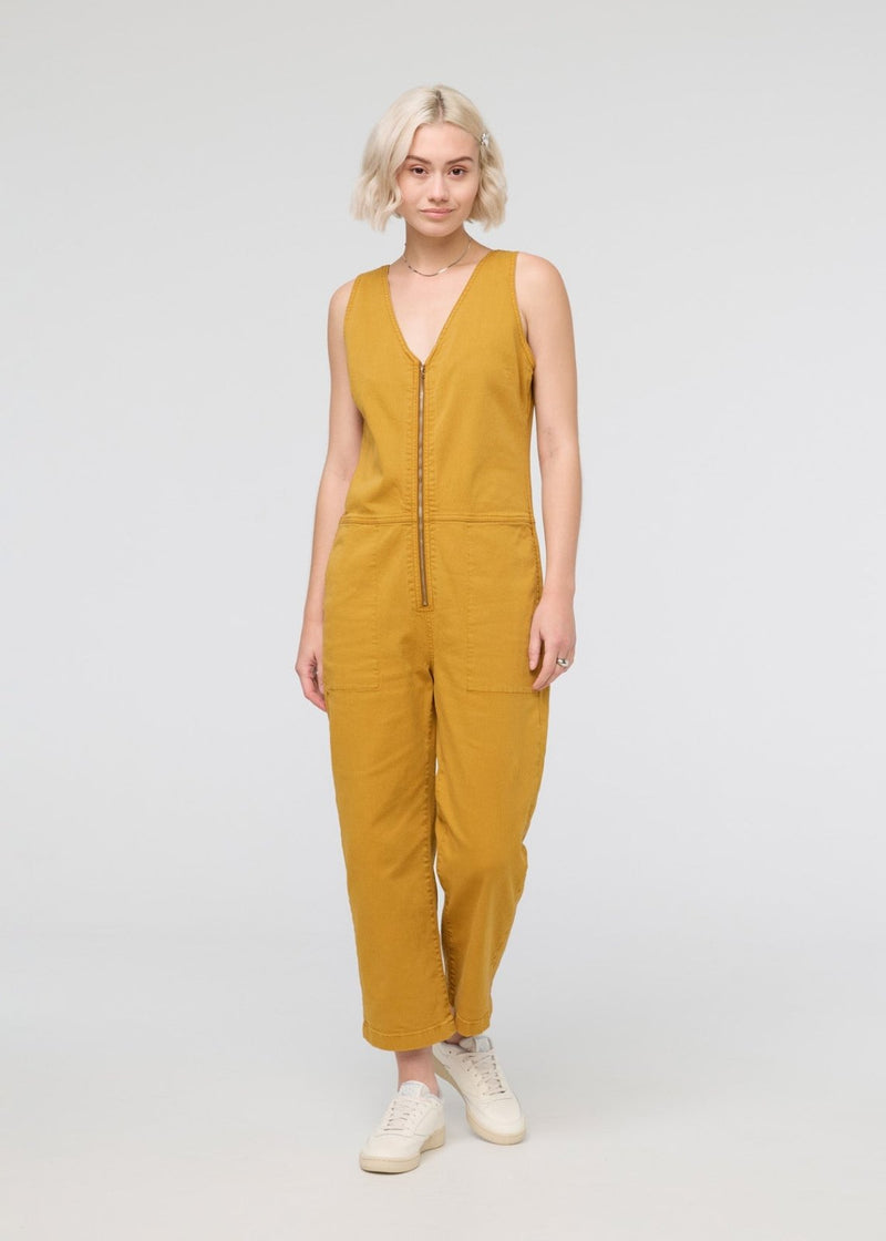 LuxTwill Jumpsuit - Cider
