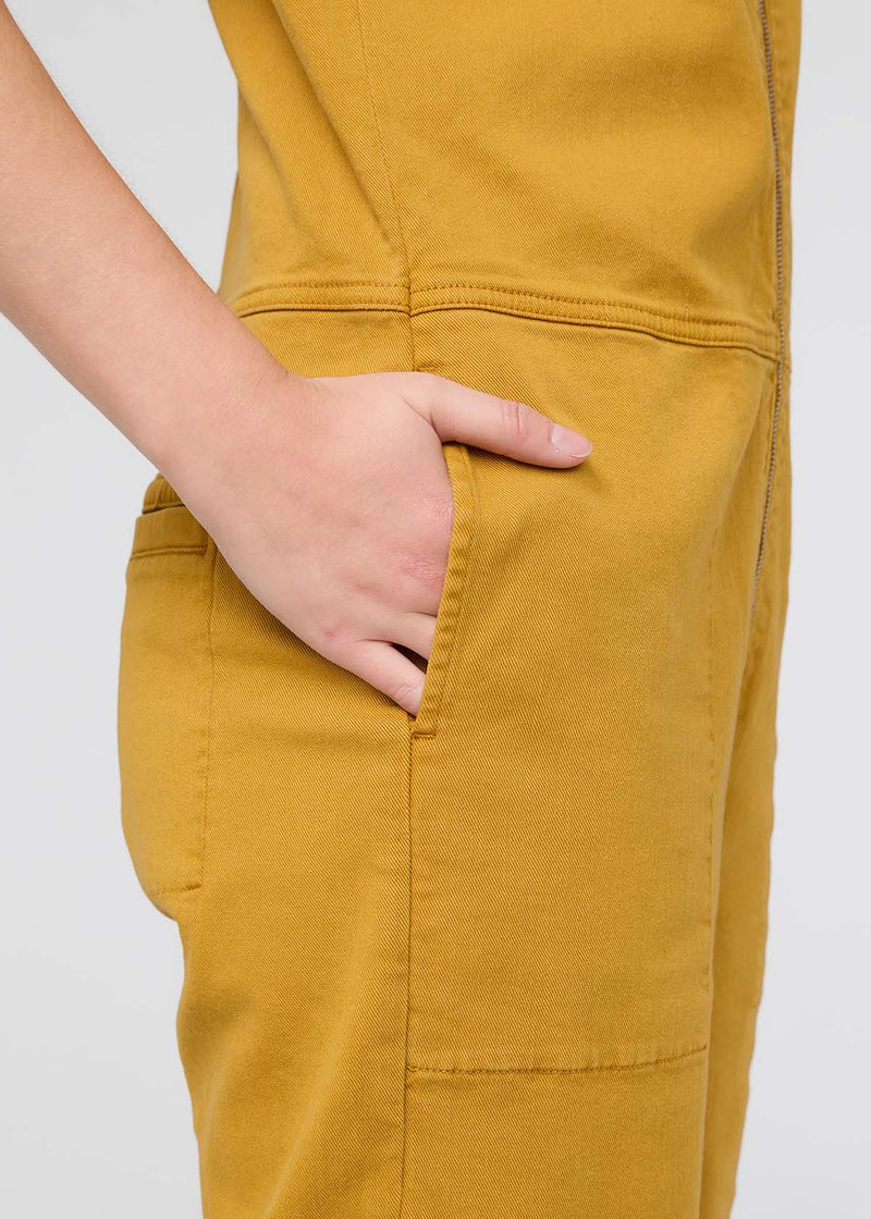 LuxTwill Jumpsuit - Cider