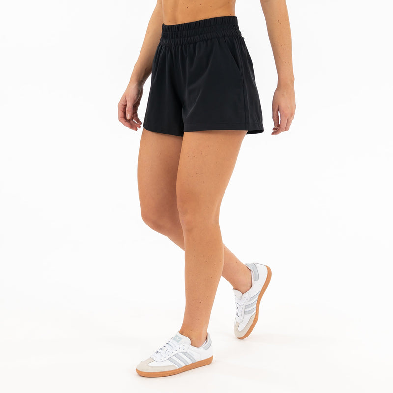 Era High-Rise Short | Solid - Midnight Black