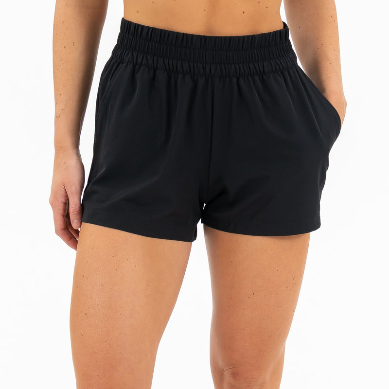 Era High-Rise Short | Solid - Midnight Black