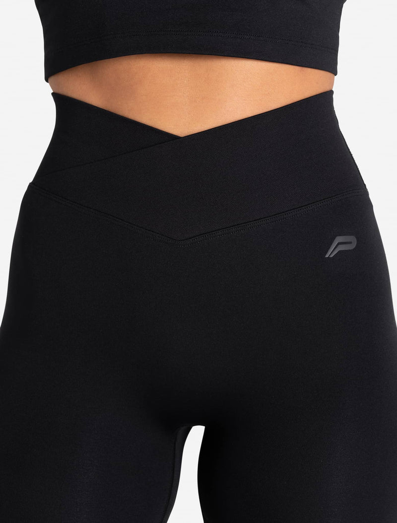 Sculpt Seamless Scrunch Shorts - Black