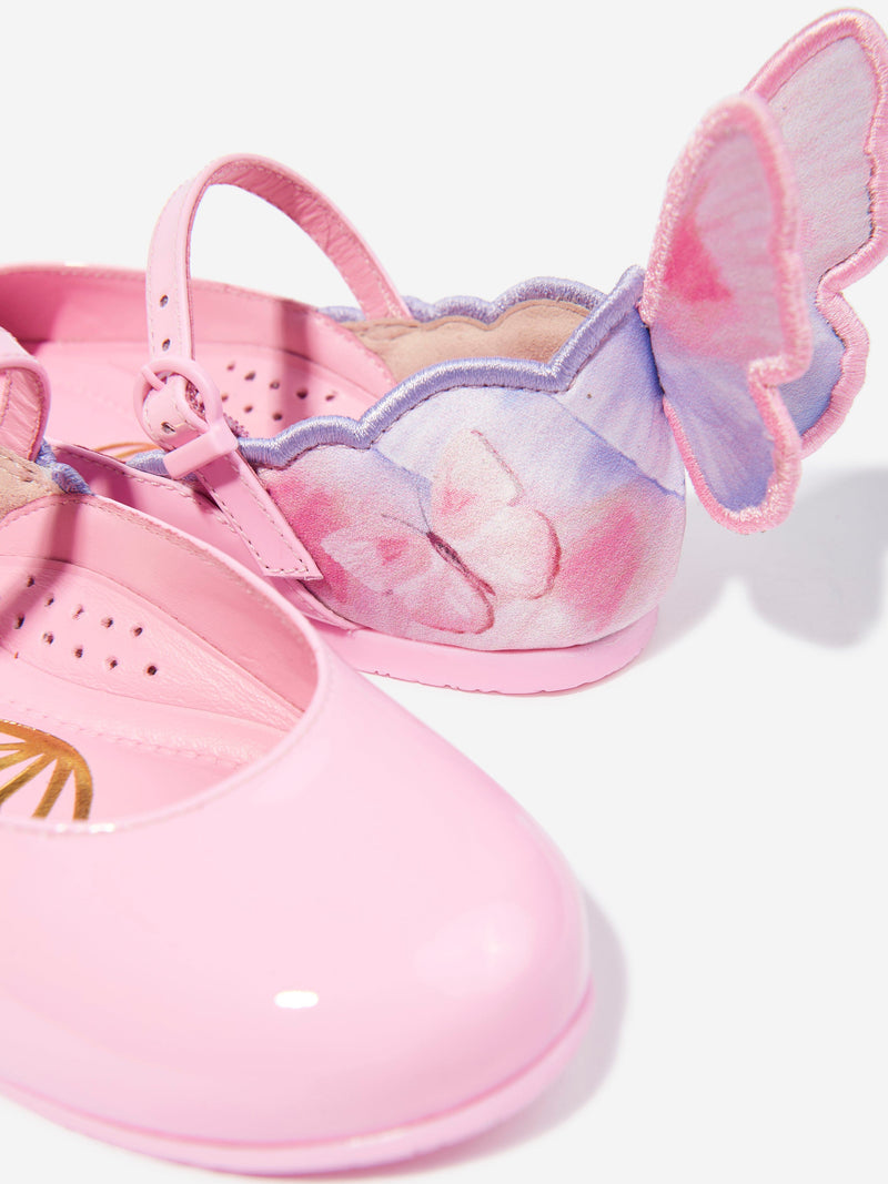 Girls Chiara Flat in Pink