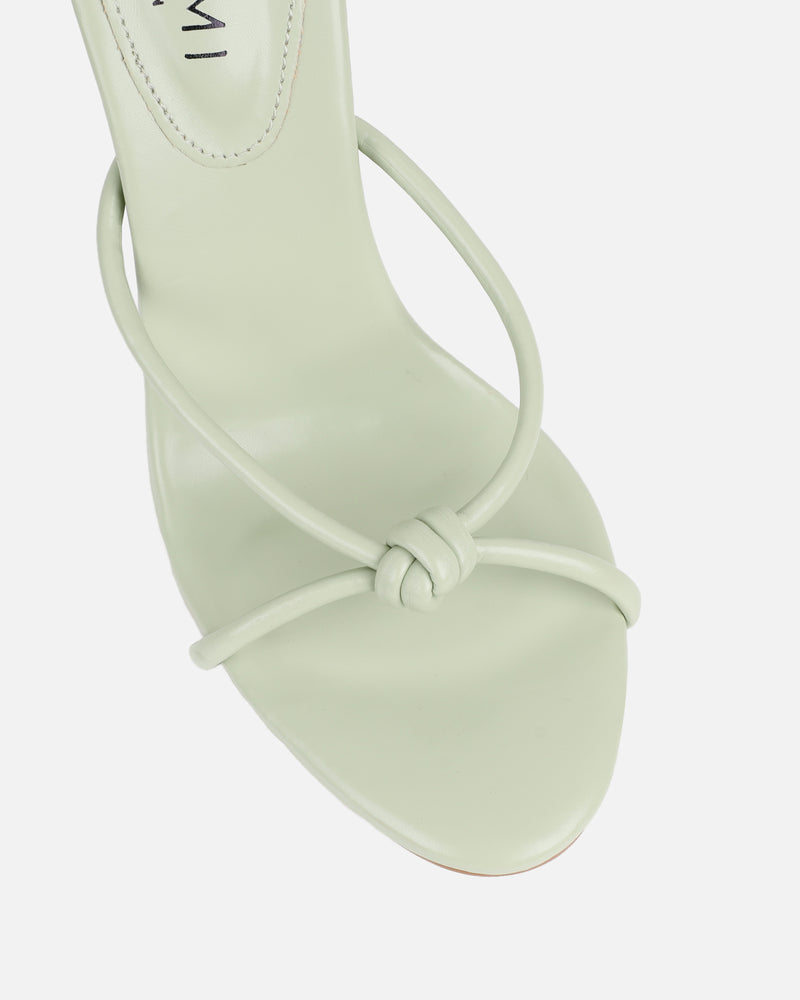 Louna Sage Twist Heeled Sandals