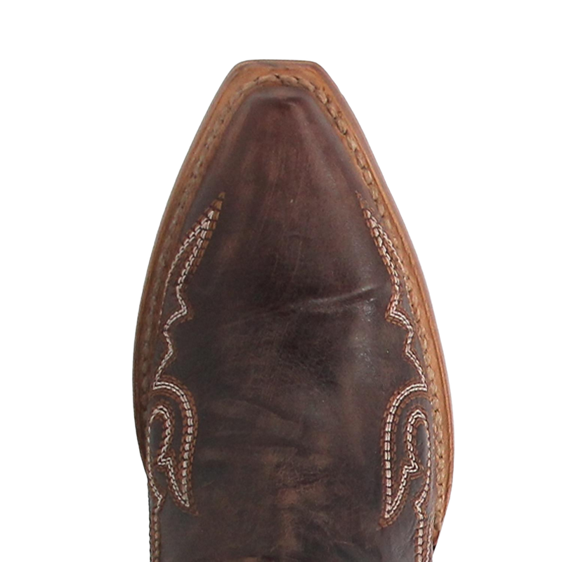 Dan Post® Ladies Kommotion Chocolate Snip Toe Tall Leather Boot DP4342