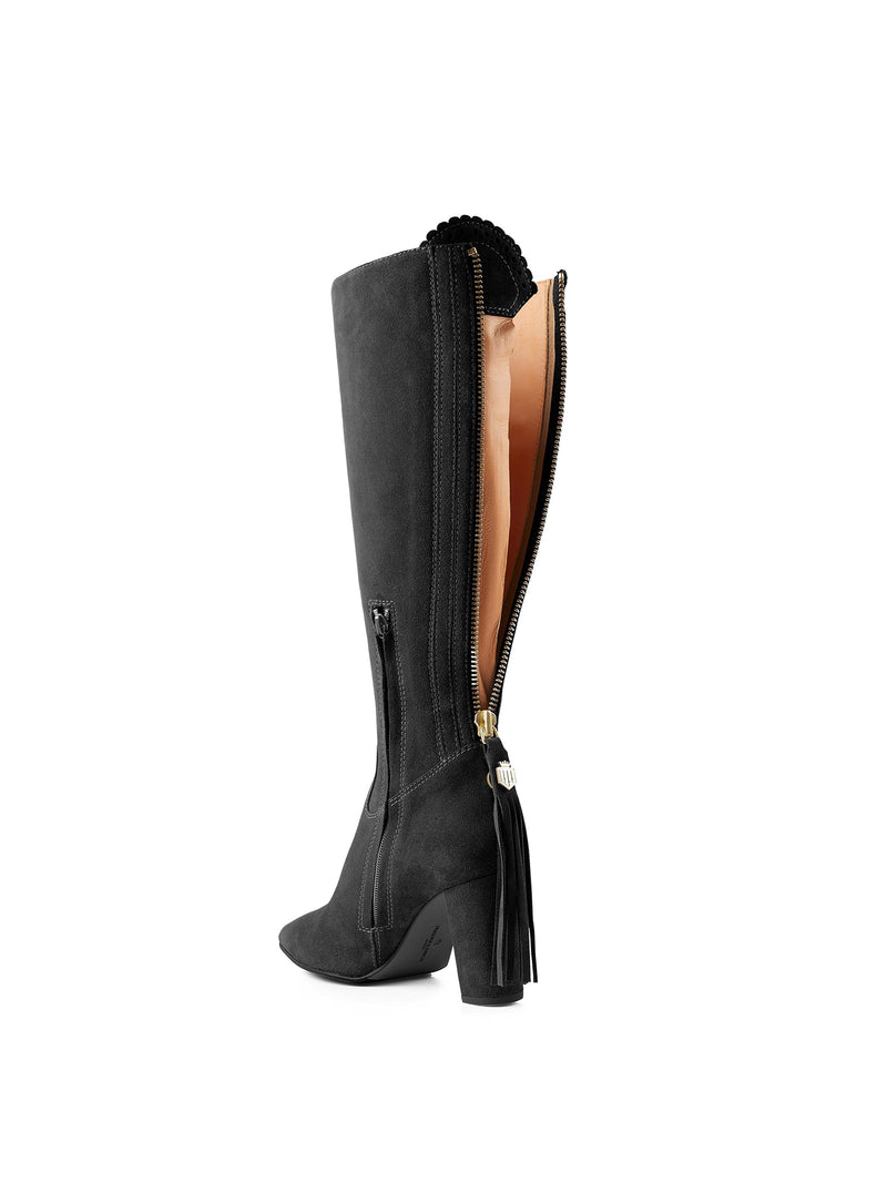 Soho - Black Suede