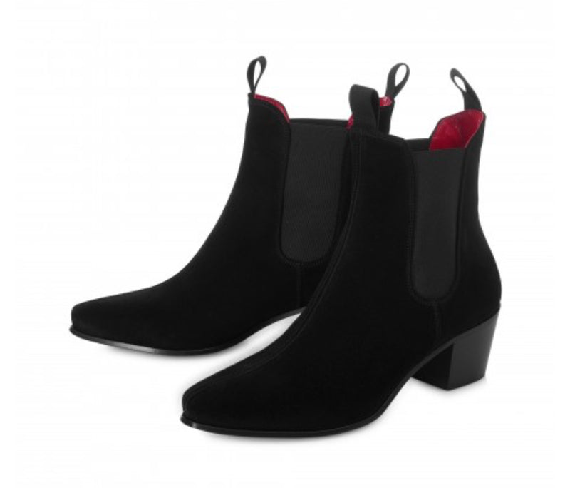 Women’s Original Chelsea Black Suede Boots