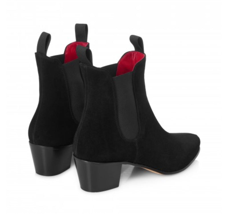Women’s Original Chelsea Black Suede Boots