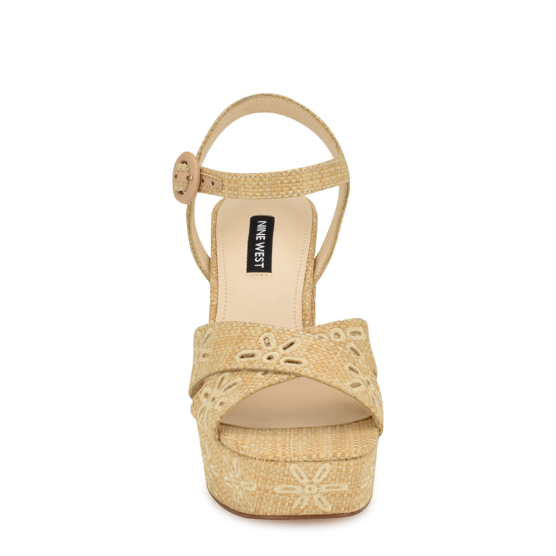 Vallena Ankle Strap Platform Sandals