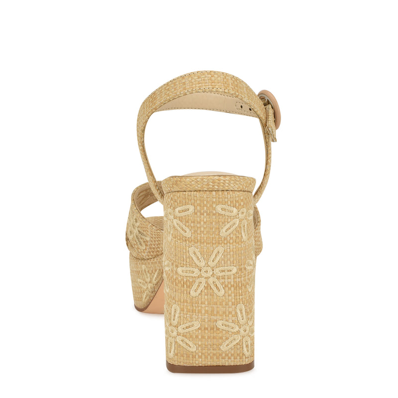 Vallena Ankle Strap Platform Sandals