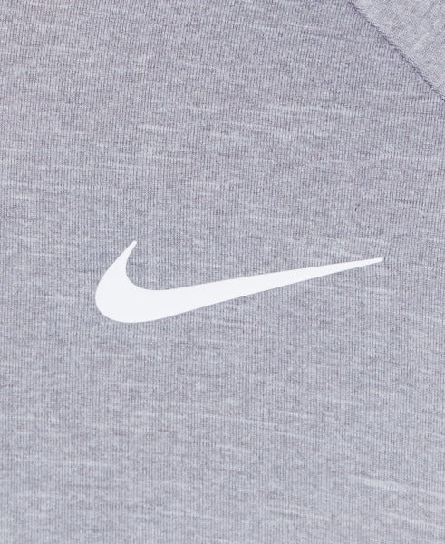 Nike Men's Plus Size Heather Short Sleeve Rash Guard Hydroguard