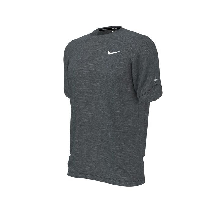 Nike Men's Plus Size Heather Short Sleeve Rash Guard Hydroguard
