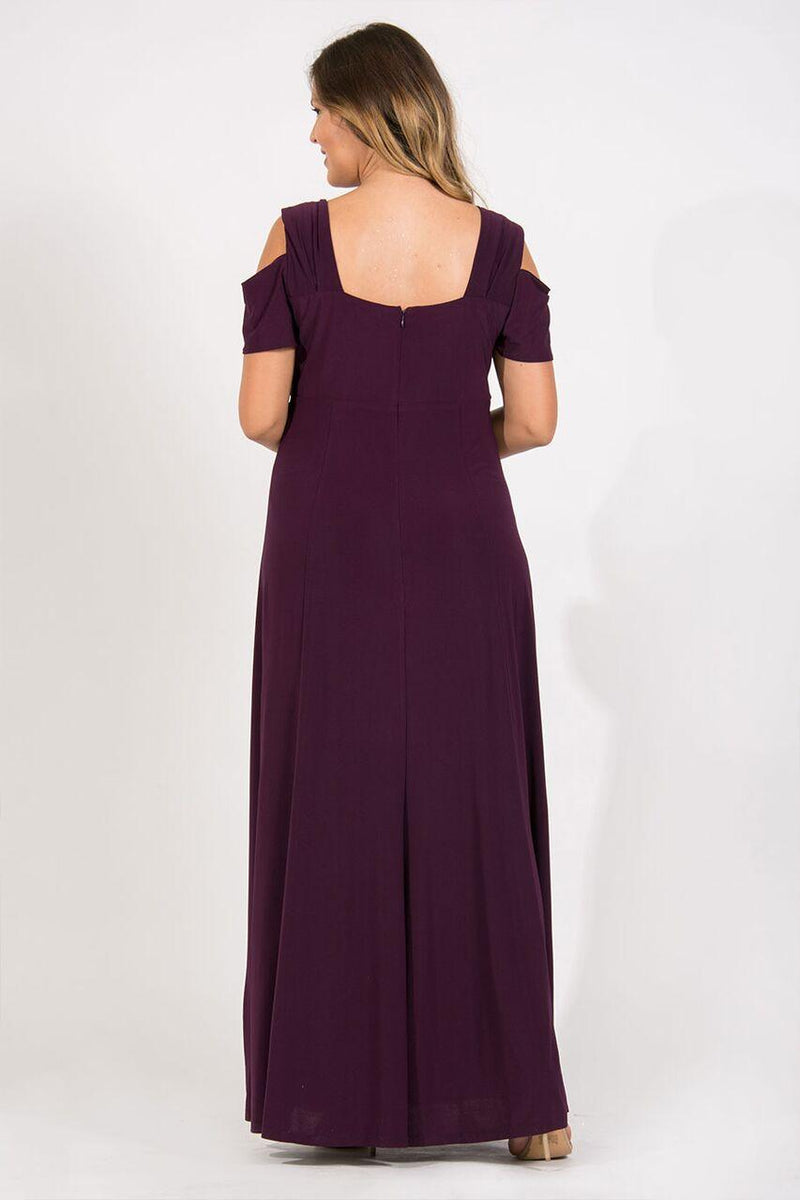 R&M Richards 1367W Long Plus Size Formal Evening Dress