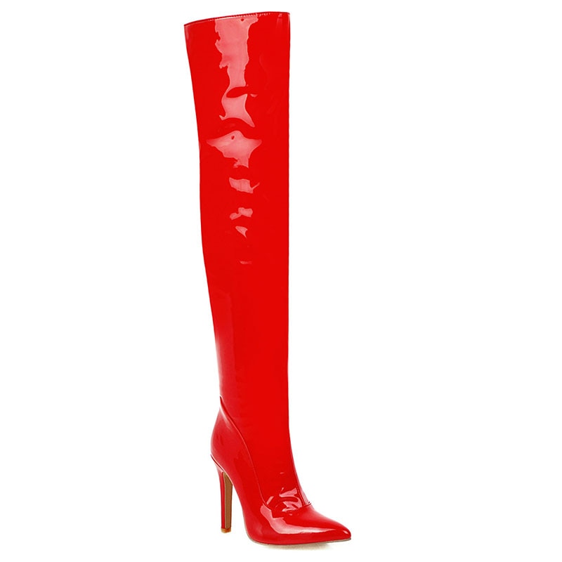 Meyerbeer - Over The Knee Drag Queen Boots - Plus size