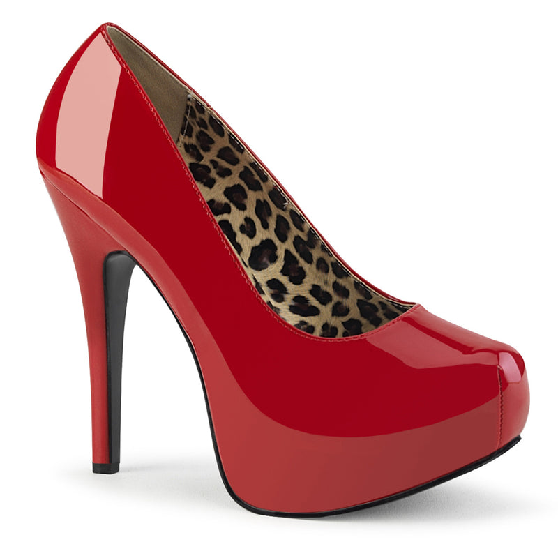 Teeze-06W Wide Width Red Heels