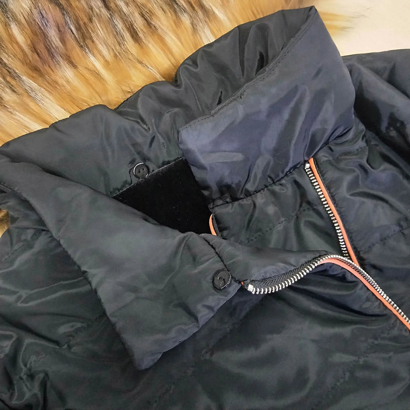 Coat Woman Winter Plus Size Collar Zipper Padded Jacket Winter Coat For Women 2023 Thick Warm Jacket  Woman Clothing