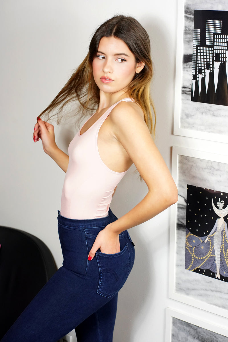 Cut in Form-Fitted bodysuit