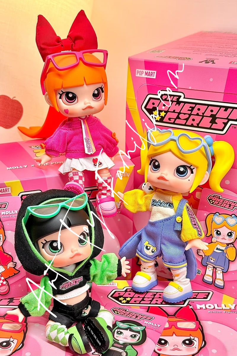 Molly × The Powerpuff Girls Action Figure - 飞天小女警系列可动人偶