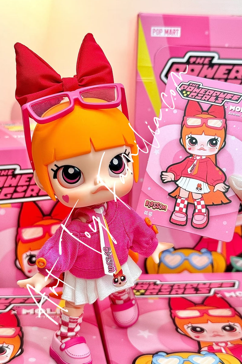 Molly × The Powerpuff Girls Action Figure - 飞天小女警系列可动人偶
