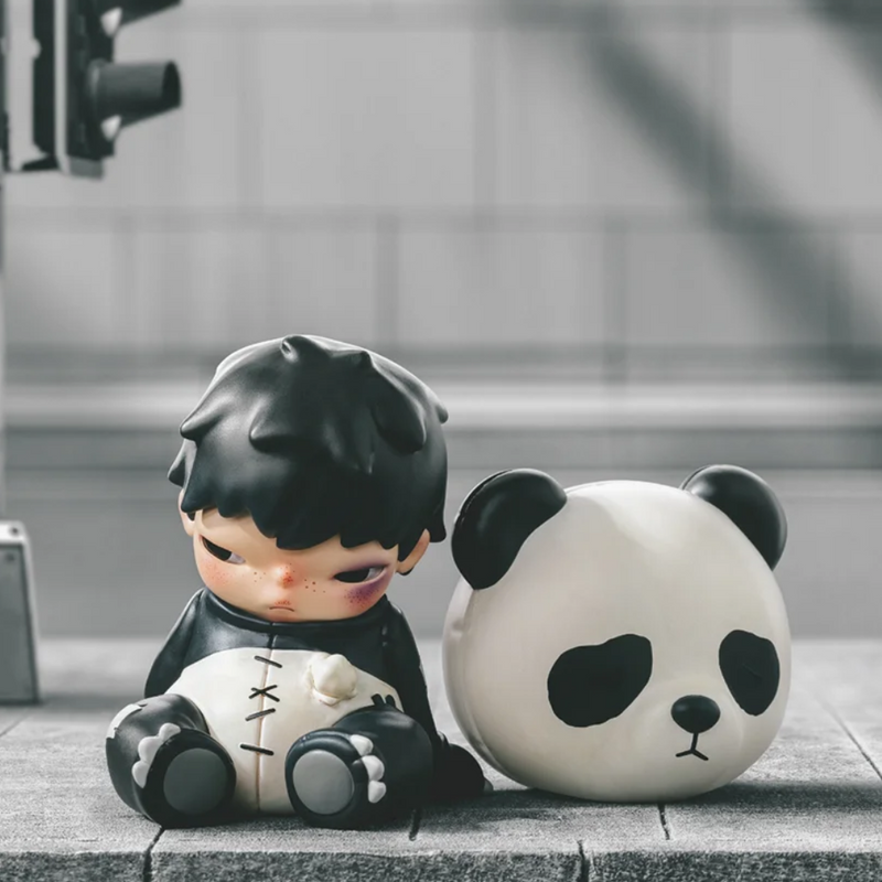 Hirono Doll Panda - 人偶熊猫