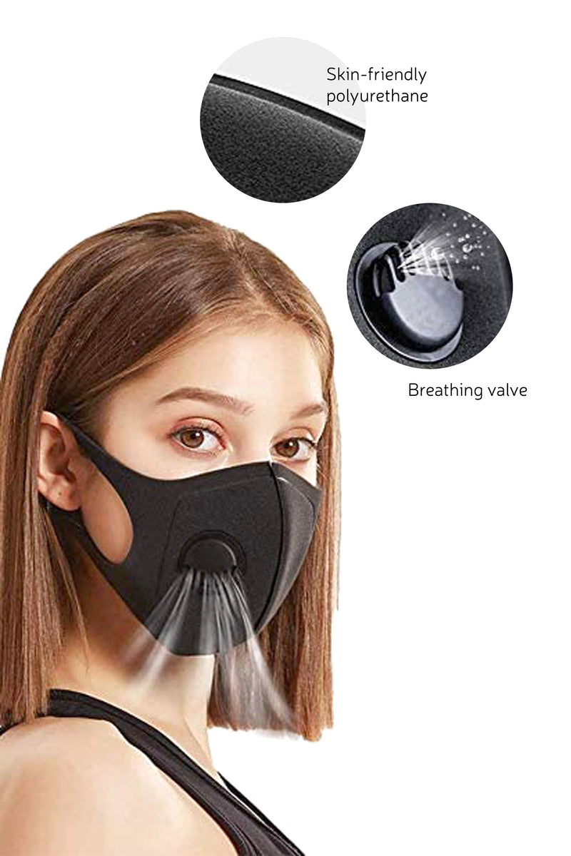 Face Mask with Breathing Valve