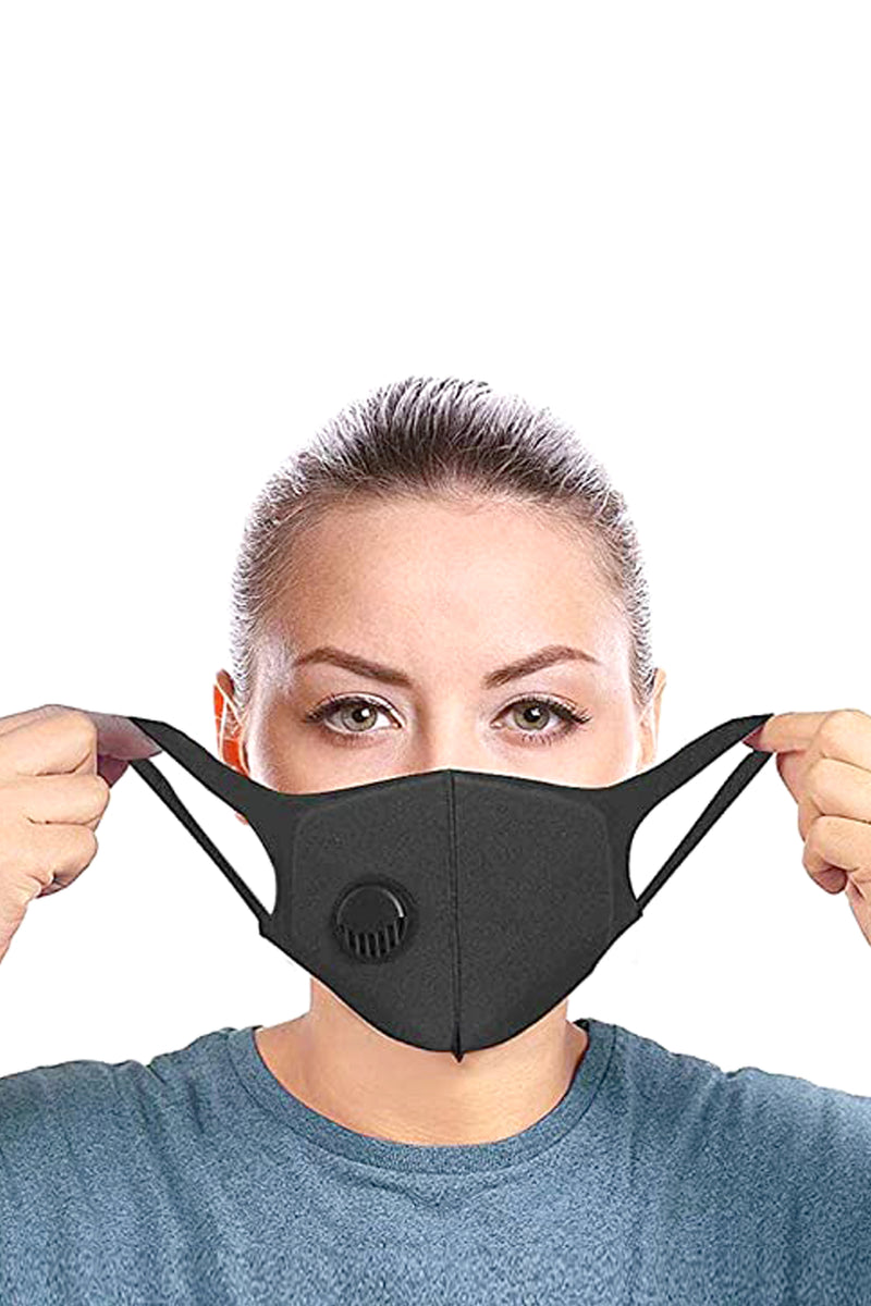 Face Mask with Breathing Valve