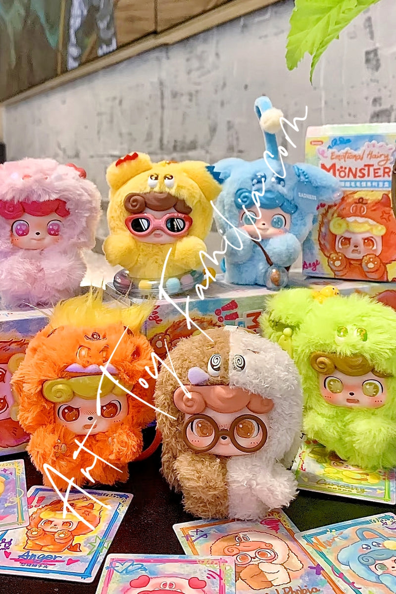 Q.Kids Emotional Hairy Monsters Series - Q宝情绪毛毛怪系列