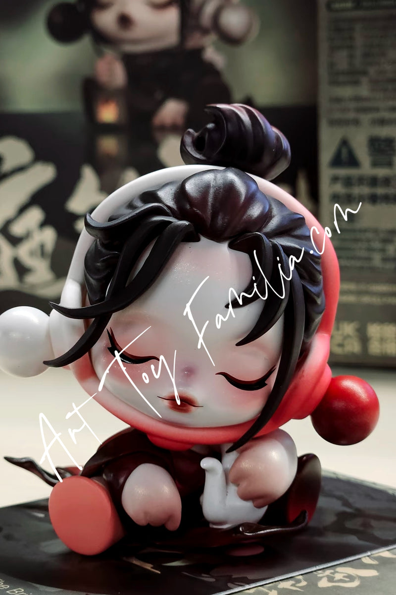 Skullpanda The Ink Plum Blossom Series - 庭前墨梅系列