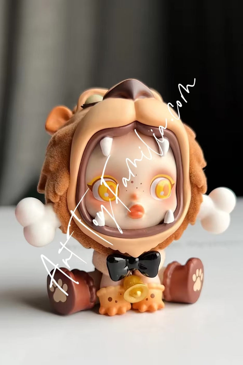 Skullpanda × The Addams Family Series Blind Box Wednesday - 亚当斯一家系列