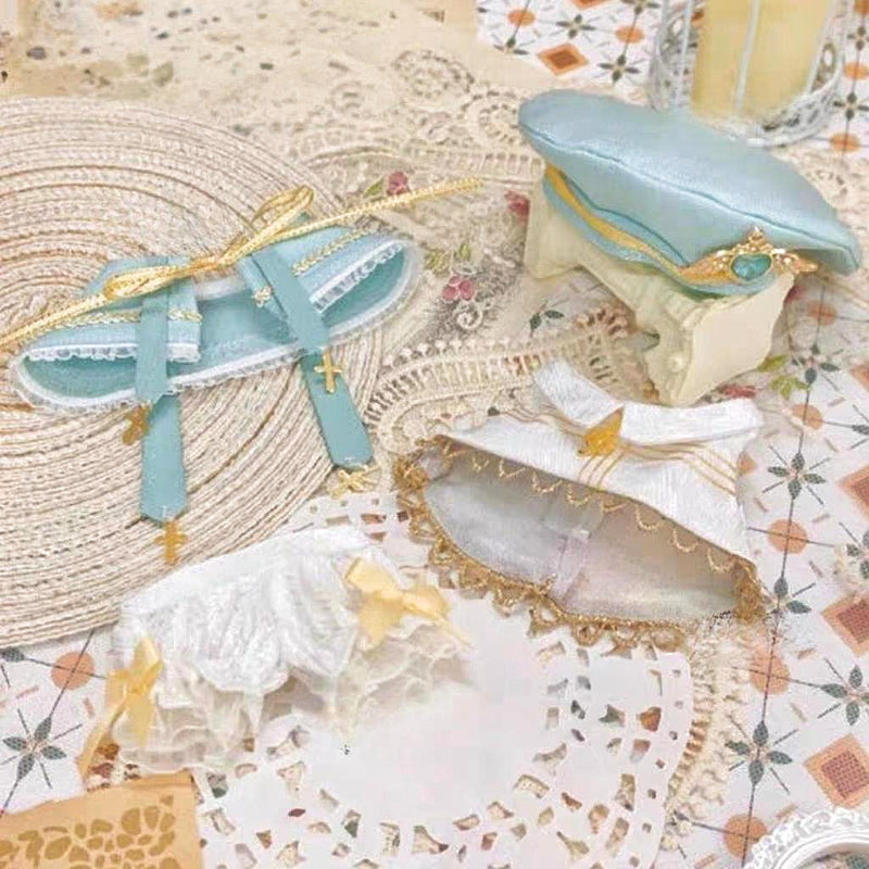 Doll Cloth Gilded Ballad Raiment For Skullpanda - 050