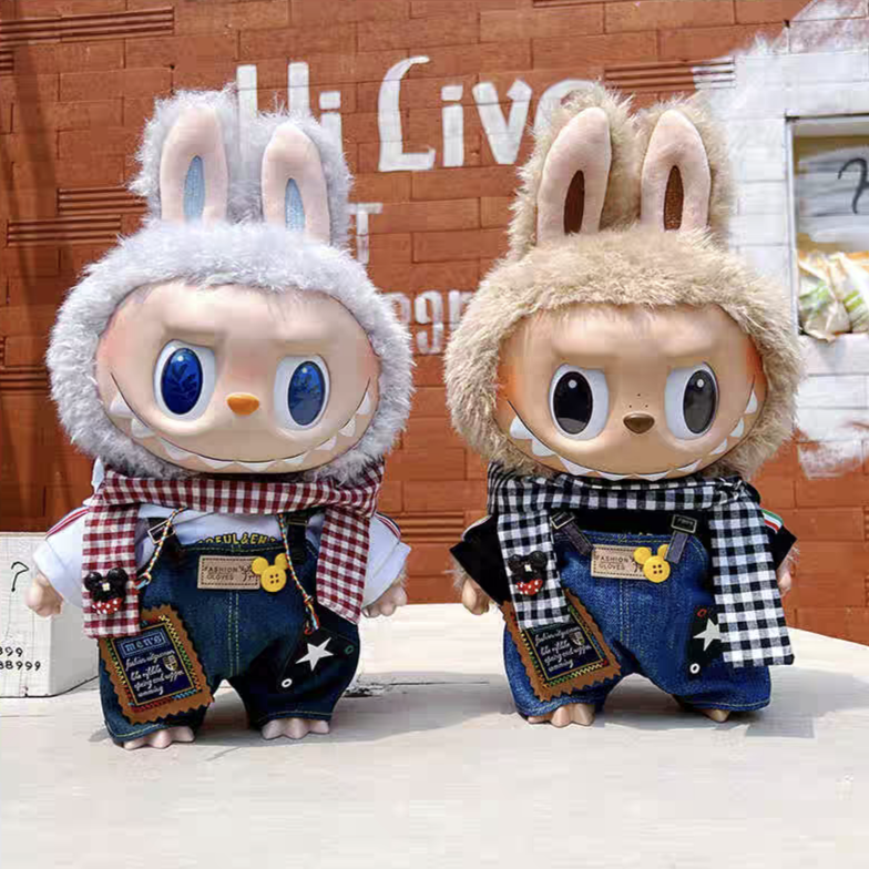 Doll Cloth Forest Explorer Overalls Set - 040
