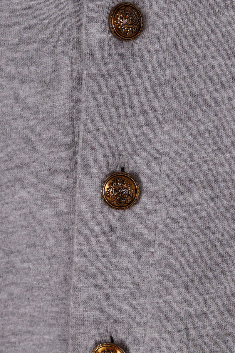 Comme des Garçons tricot SS12 'Button Embellished Flat Collar' Cardigan Top (2012)