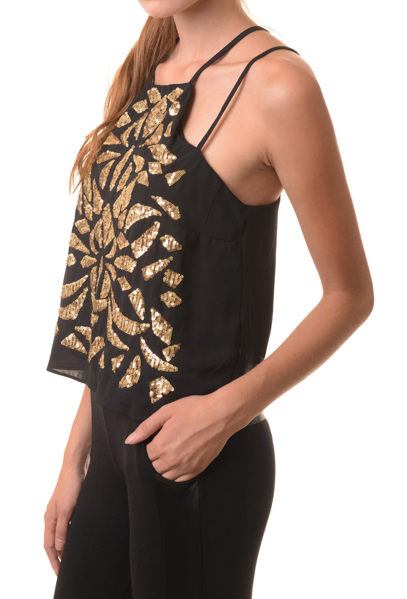 Shine On Embellished Tank