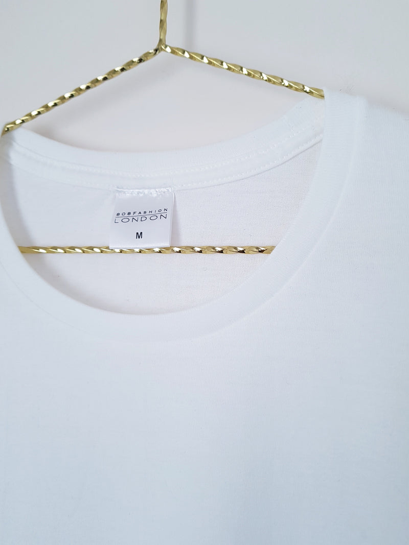 Ace Embellished Women's T-shirt - White