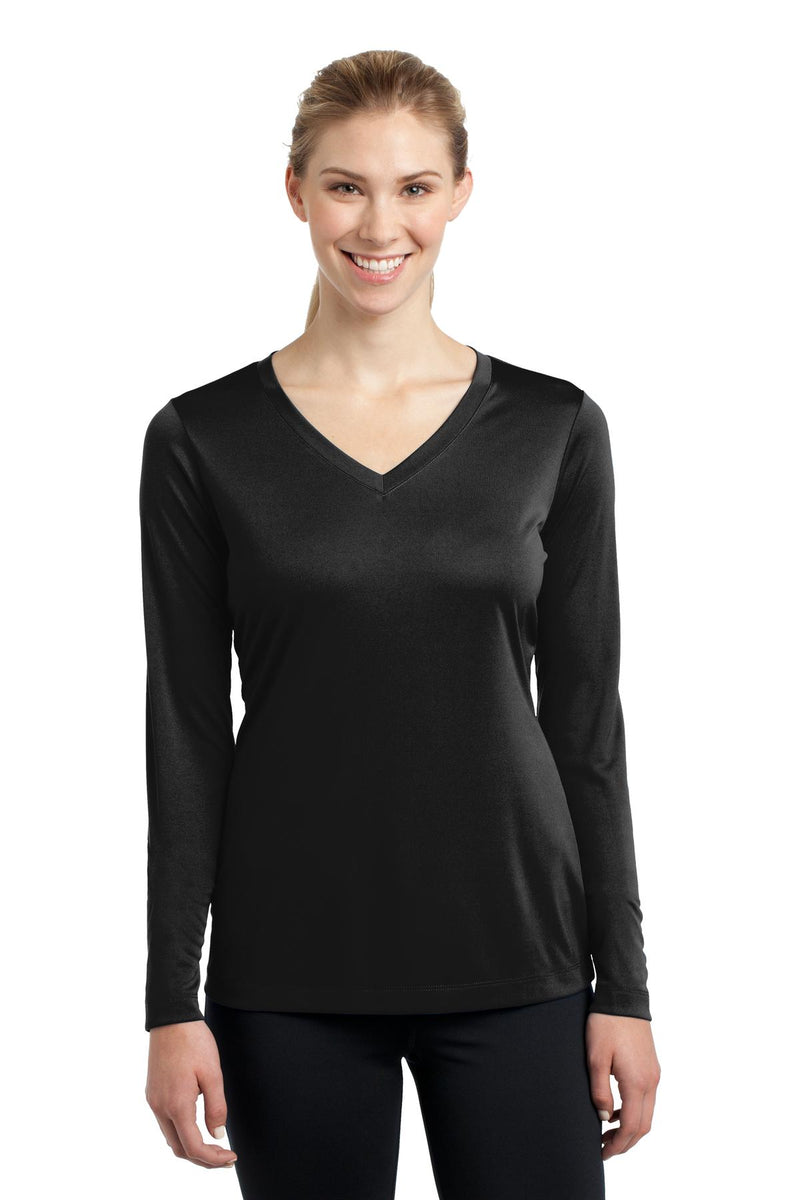 Sport-Tek Women's Long Sleeve PosiCharge Competitor V-Neck Tee LST353LS