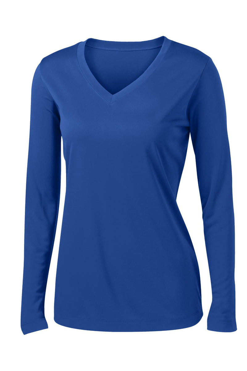 Sport-Tek Women's Long Sleeve PosiCharge Competitor V-Neck Tee LST353LS