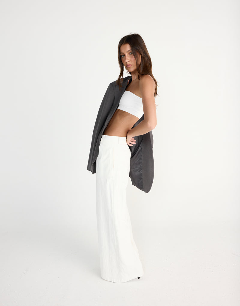 Maribel Bandeau Top (White)